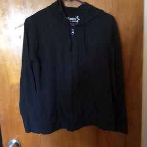 Hanes lightweight zip up hoodie